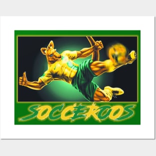 Australian Football - SOCCEROOS Posters and Art